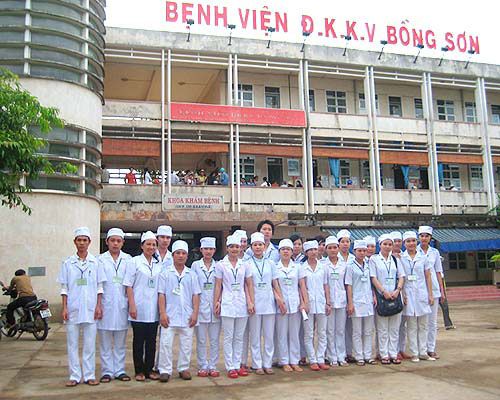 DANH SÁCH CÁC BỆNH VIỆN TẠI TỈNH BÌNH ĐỊNH Bệnh viện đa khoa khu vực Bồng Sơn