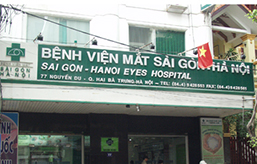 BỆNH VIỆN MẮT SÀI GÒN – HÀ NỘI Địa chỉ: số 77 Nguyễn Du, quận Hai Bà Trưng, Tp. Hà Nội