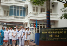 Bệnh viện Mắt Việt Nga kinh nghiệm khám mắt
