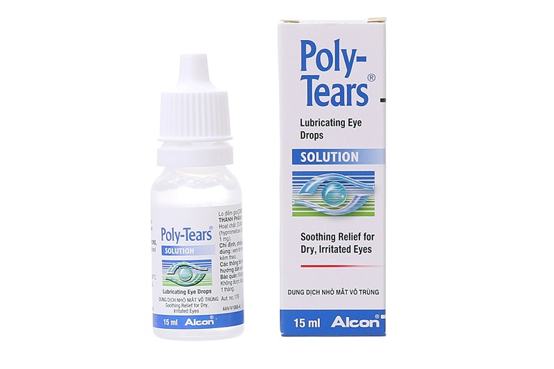 Poly Tears Drop – thuốc nhỏ mắt nhân tạo từ Thụy Sỹ